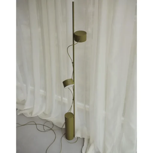Muuto Post Gulvlampe Brun Grøn