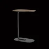 Muuto Relate Sofabord 73,5 cm Røget Eg/Sort