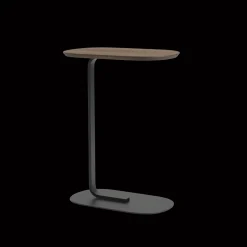 Muuto Relate Sofabord 73,5 cm Røget Eg/Sort