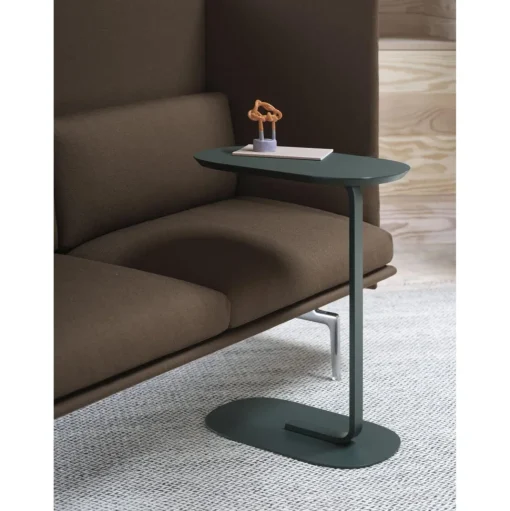 Muuto Relate Sofabord 73,5 cm Røget Eg/Sort