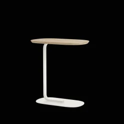 Muuto Relate Sofabord 60,5 cm Solid Eg/Råhvid
