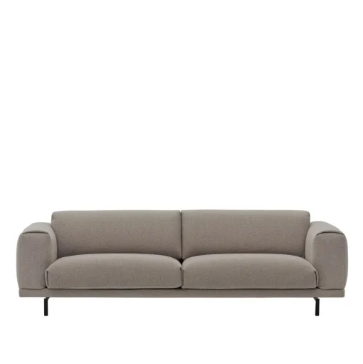 Muuto Rest 3-Personers Sofa Hearth 6/Sort