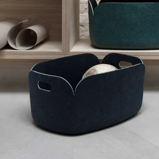 Muuto Restore Kurv 48x35 Midnats Blå