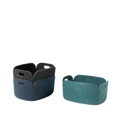 Muuto Restore Kurv 48x35 Midnats Blå