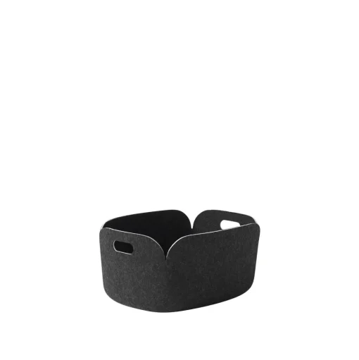 Muuto Restore Kurv 48x35 Sort Mélange