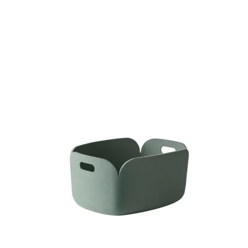 Muuto Restore Kurv 48x35 Støvet Grøn