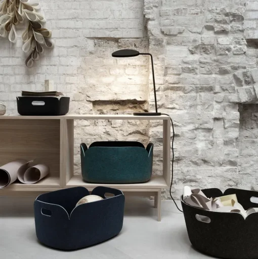 Muuto Restore Rund KurvØ52 Sort