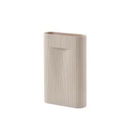Muuto Ridge Vase Beige H48,5 cm