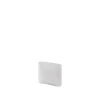 Muuto Ridge Vase H16,5 Hvid/Frostet Glas