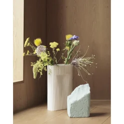 Muuto Ridge Vase H48,5 Off White