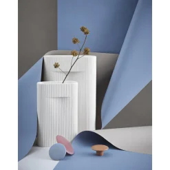 Muuto Ridge Vase H35 Off White