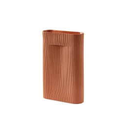 Muuto Ridge Vase H48,5 Terracotta