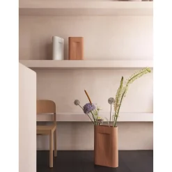 Muuto Ridge Vase H48,5 Terracotta