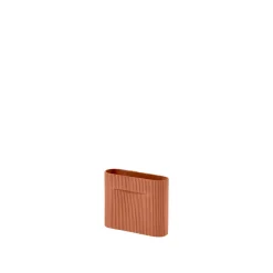 Muuto Ridge Vase Terracotta H16,5 cm