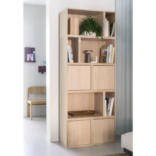 Muuto Stacked Bogreol Konfiguration 8 Hvid