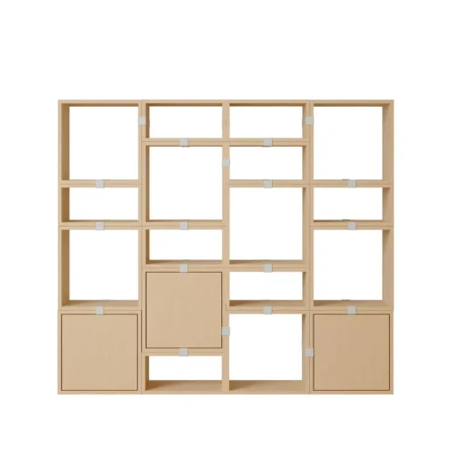 Muuto Stacked Bogreol Konfiguration 4 Eg