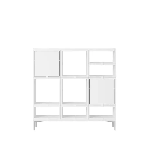 Muuto Stacked Hallway Reol Konfiguration 3 Hvid