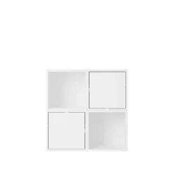 Muuto Stacked Hallway Reol Konfiguration 4 Hvid