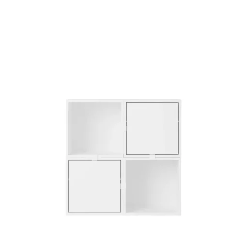 Muuto Stacked Hallway Reol Konfiguration 4 Hvid