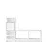 Muuto Stacked Hallway Reol Konfiguration 1 Hvid