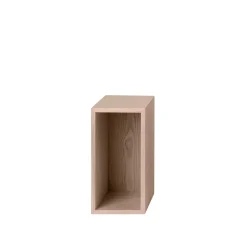 Muuto Stacked Hyldesystem Med Bagplade Lille Eg