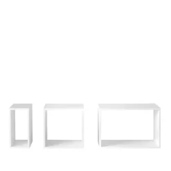 Muuto Stacked Hyldesystem Stor Hvid