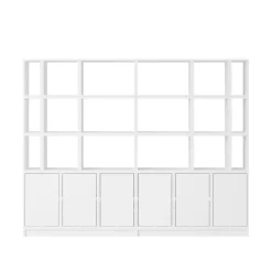 Muuto Stacked Office Reol Konfiguration 2 Hvid