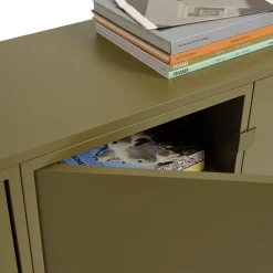 Muuto Stacked Office Reol Konfiguration 1 Brungrøn