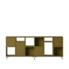 Muuto Stacked Office Reol Konfiguration 3 Brungrøn