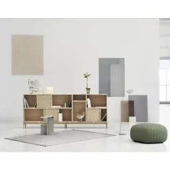 Muuto Stacked Office Reol Konfiguration 5 Grå