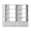 Muuto Stacked Office Reol Konfiguration 1 Grå