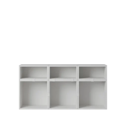 Muuto Stacked Reol Konfiguration 5 Grå