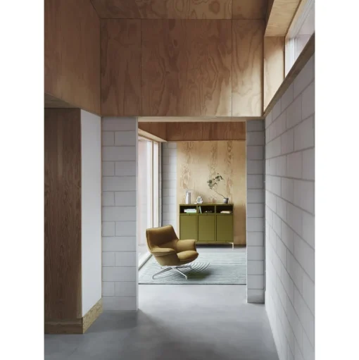 Muuto Stacked Reol Konfiguration 3 Brungrøn