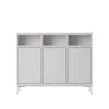 Muuto Stacked Reol Konfiguration 3 Grå