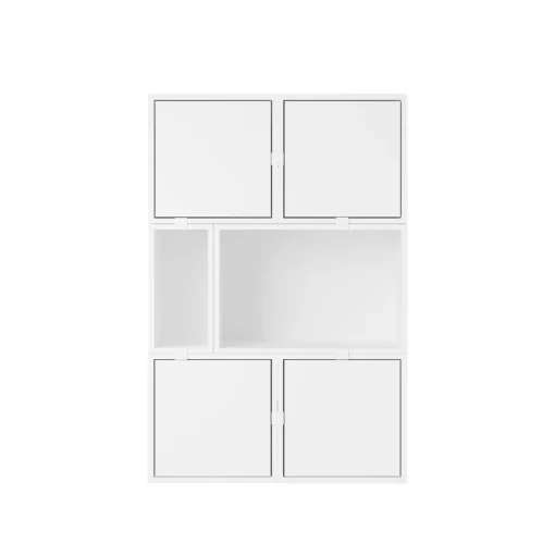 Muuto Stacked Reol Konfiguration 4 Hvid