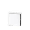 Muuto Stacked Reol System Mellem med Dør Hvid