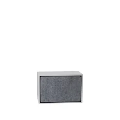 Muuto Stacked Reol System Akustisk Panel Stor Grå Mélange