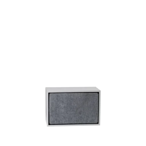 Muuto Stacked Reol System Akustisk Panel Stor Grå Mélange