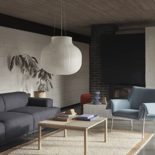 Muuto Strand PendelØ80 Lukket Hvid