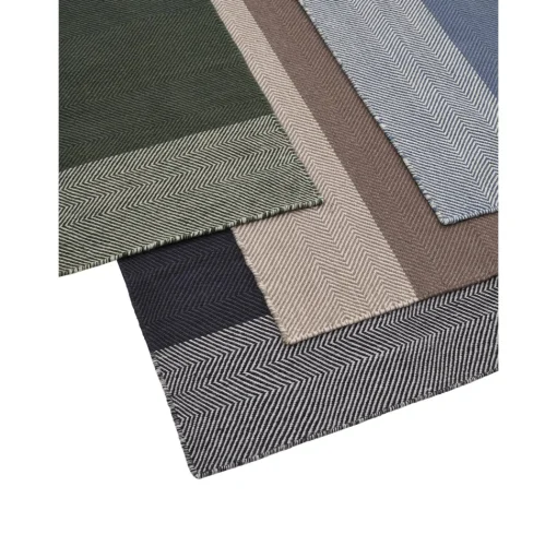 Muuto Varjo Gulvtáppe 170x240 Mørkegrøn