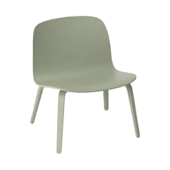 Muuto Visu Lánestol med Trá Base Støvet Grøn
