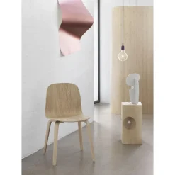 Muuto Visu Spisebordsstol med Trá Base Eg