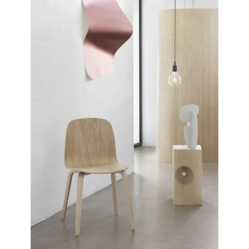 Muuto Visu Spisebordsstol med Trá Base Eg