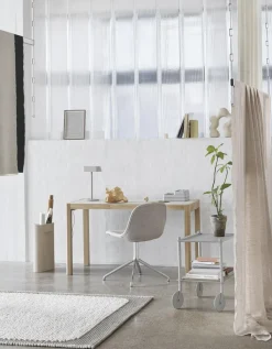 Muuto Workshop Skrivebord Varm Grå Linoleum/Eg