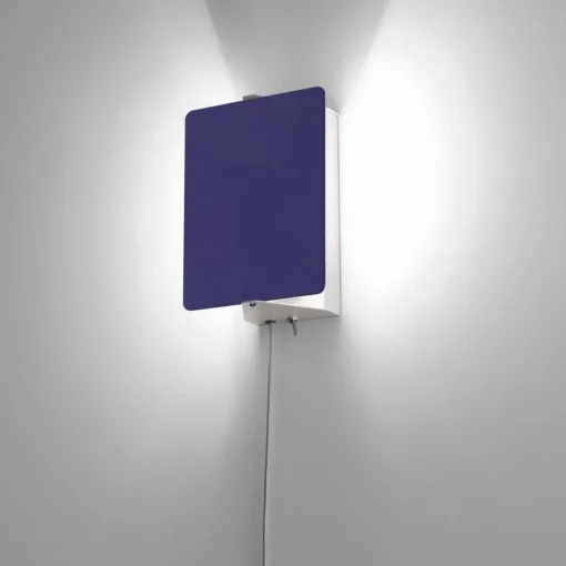 Nemo Applique À Volet Pivotant Váglampe E14 Hvid/Rød