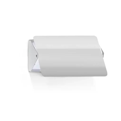 Nemo Applique À Volet Pivotant Váglampe E14 Hvid/Spejlpoleret