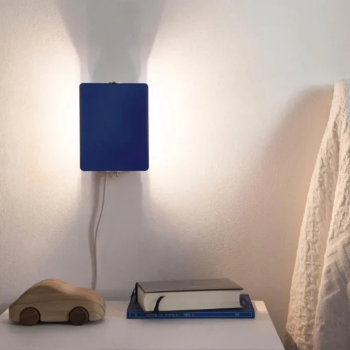 Nemo Applique À Volet Pivotant Váglampe LED Hvid/Gul