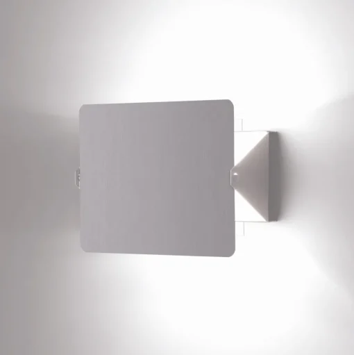 Nemo Applique À Volet Pivotant Váglampe LED Hvid/Gul
