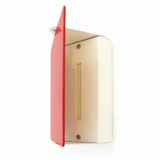 Nemo Applique À Volet Pivotant Váglampe LED Hvid/Blå