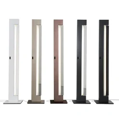 Nemo Ara Floor DTW Gulvlampe Mokka/Poleret Aluminium